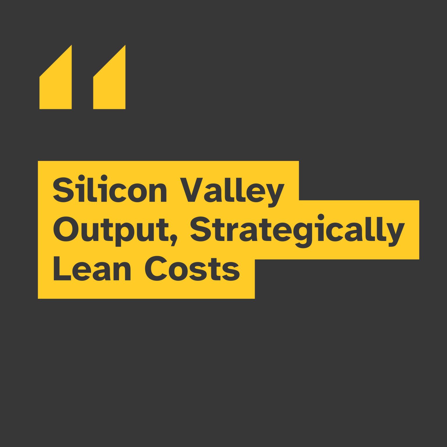 Silicon Valley Output, Strategically Lean Costs: The Pakistani Talent Advantage