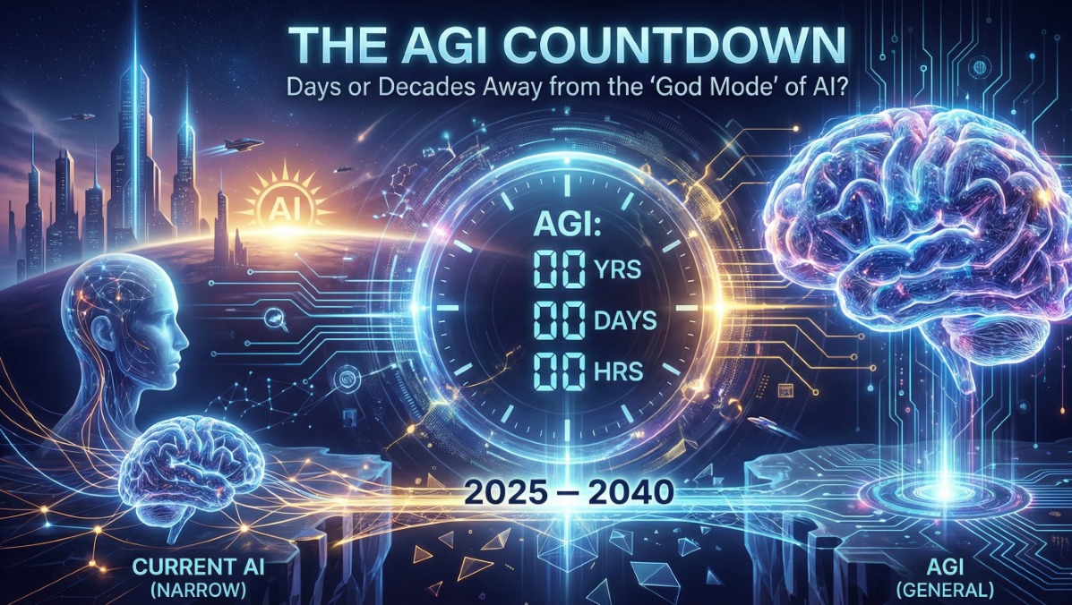 The AGI Countdown: Are We Days or Decades Away from the “God Mode” of AI?